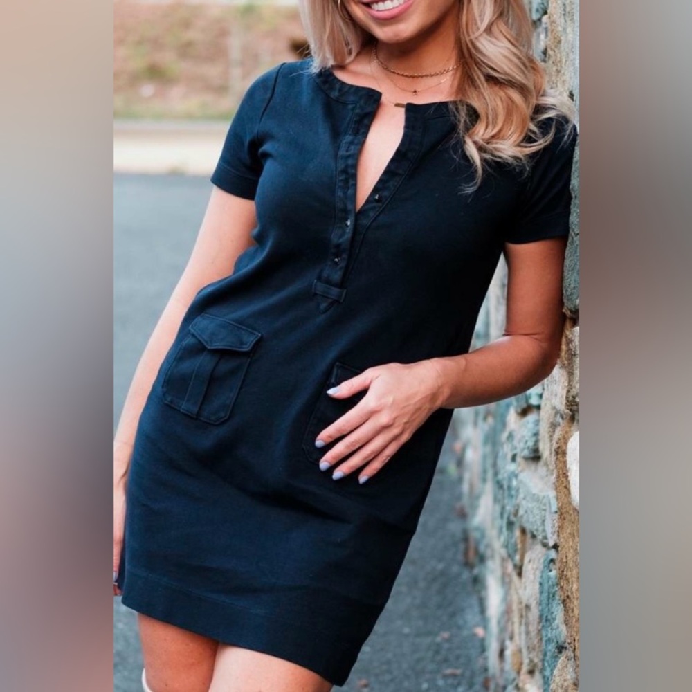 J. Crew Navy Mini Dress